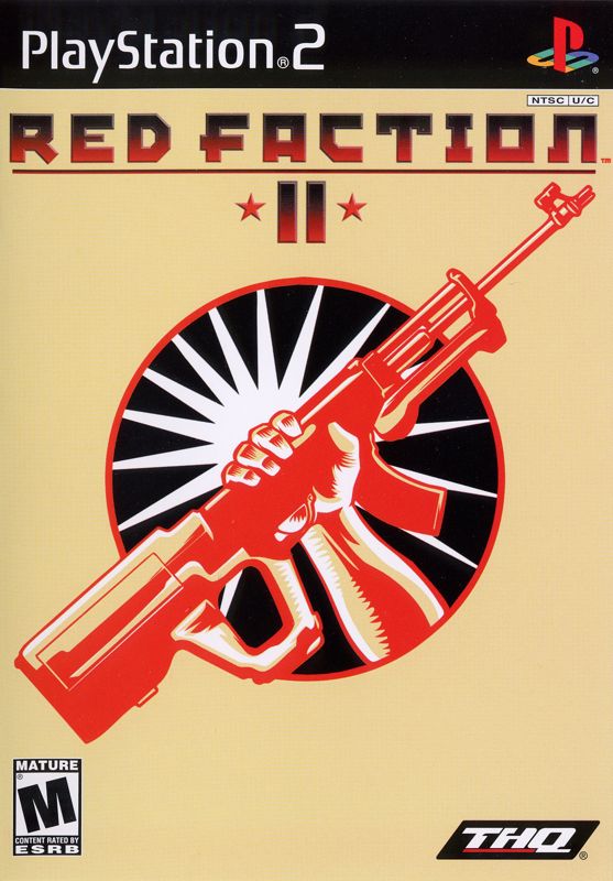 Red Faction II box art for Xbox